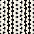 Vector seamless pattern geometric pattern with horizontal indents Royalty Free Stock Photo